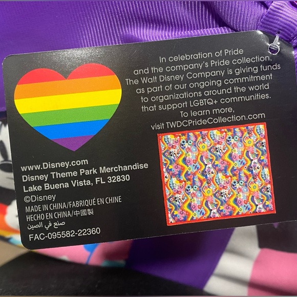 ***Not for saele***Disney Parks Pride Collection Throw - Picture 2 of 3